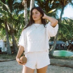 Sabo Skirt Nessa Knit Top and Shorts